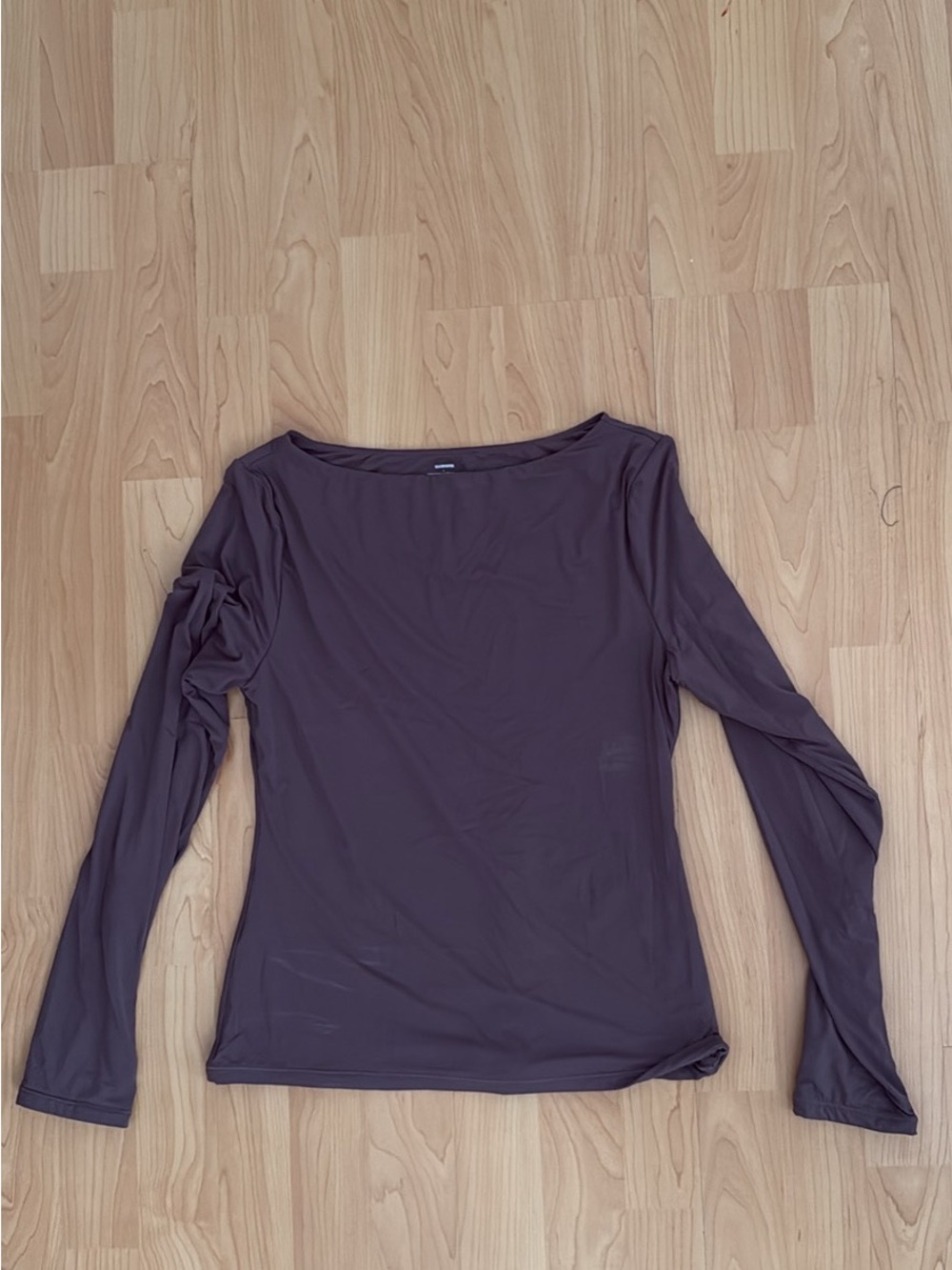 SUUKSESS Long Sleeve Brown Top L